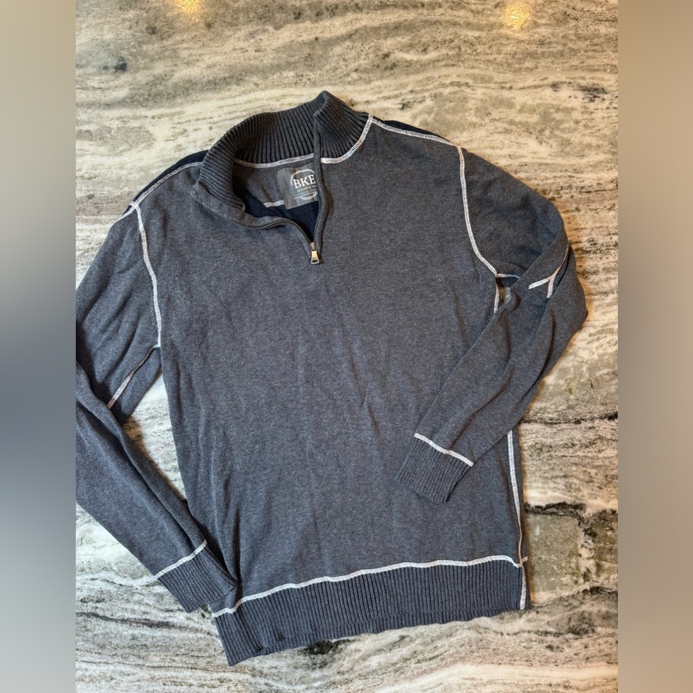 Buckle BKE Men’s Sweater Quarter Zip Pullover Size Large